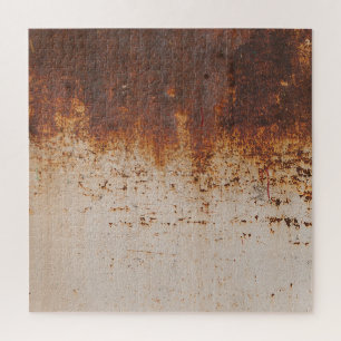 Peeling Farbe, rostige Wandstruktur.