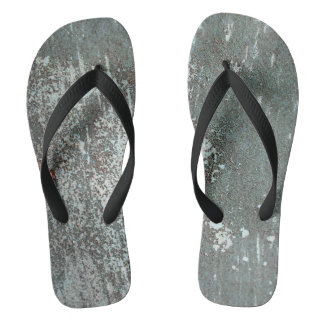 Peeling Paint Flip Flops