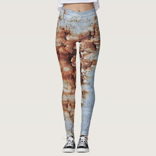Peeling-Textur Leggings (Vorderseite)
