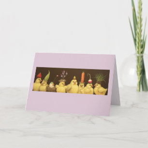 Peep Festival Card Karte