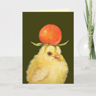 Peep mit Kirschtomatenkarte Karte