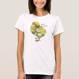 Peep Peep, Wasserfarbener Küken T-Shirt