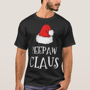 PeePaw Claus Christmas Santas Pajama Familie Match T-Shirt