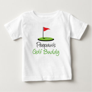 Peepaws Golf-Freund Baby T-shirt