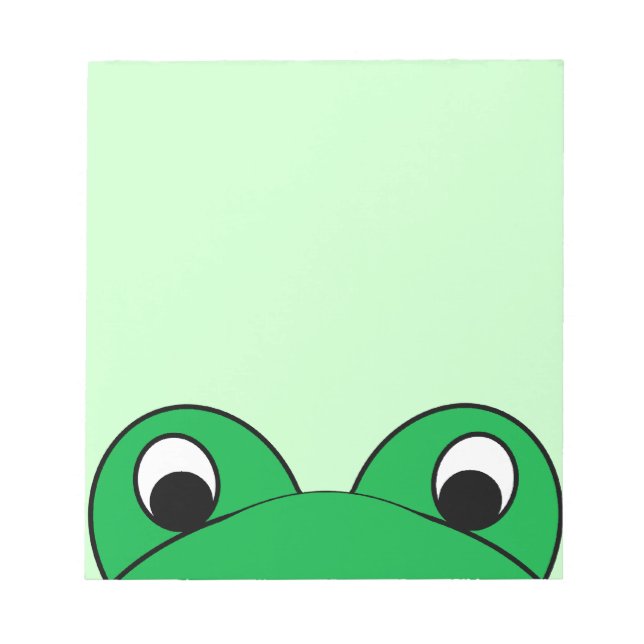 Peeping Froster Notepad Notizblock (Vorderseite)