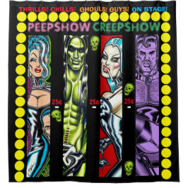 Peepshow Creepshow Duschvorhang