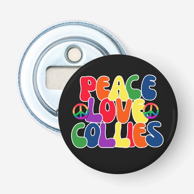 Peer-Liebe-Collies Flaschenöffner (Vorderseite)