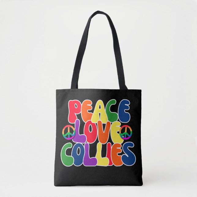 Peer-Liebe-Collies Tasche (Vorderseite)