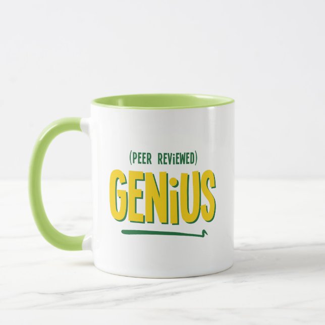 Peer Reviews Genius Coffee Tasse (Links)