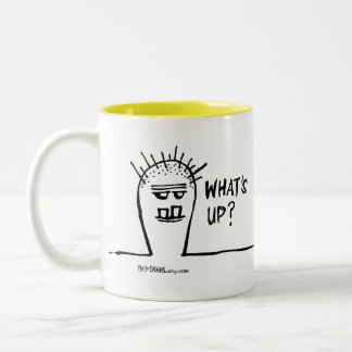 Peety zeichnet - was ist oben? zweifarbige tasse