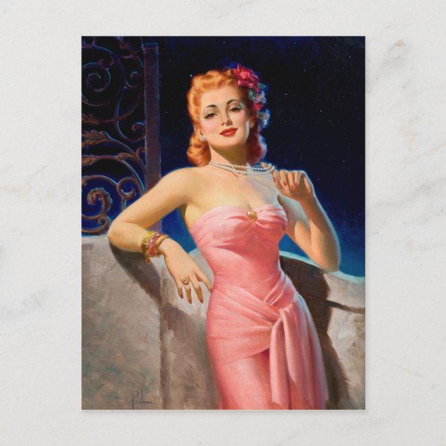 Peg O' Mein Herz Postkarte (Vorderseite)