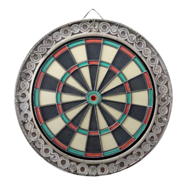 Peg Pattern Mosaik Infinities Dartboard Dartscheibe (vorne)