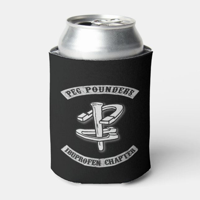 Peg Pounders Can Cooler Dosenkühler (Kanne Vorderseite)