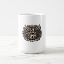 Pegasus Ad Astra Gothic Heraldik Wappen