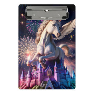Pegasus-Burg Eins Mini Klemmbrett