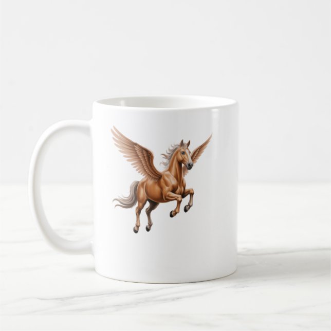 Pegasus Coffee Mugs Love Horses (Gauche)