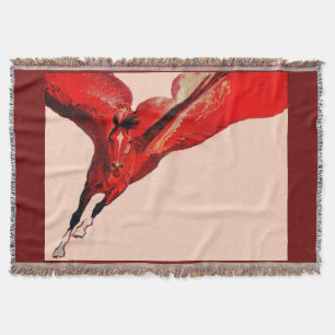 Pegasus, das fliegende Pferd Decke