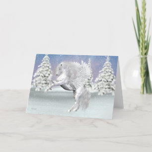 Pegasus. Das winged Pferd Karte