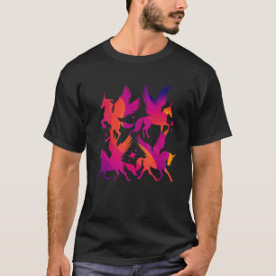 Pegasus Einhörner Pferde Fabelwesen Pegasos T-Shirt