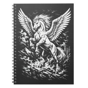 Pegasus — Geflügelter Herold des Sturms Notizblock