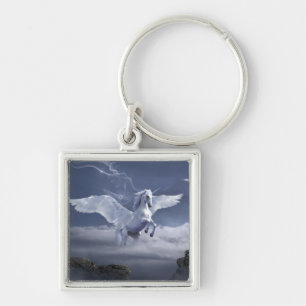 Pegasus im Flug Schlüsselanhänger