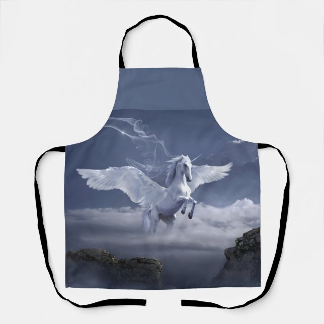 Pegasus im Flug Schürze (Vorderseite)