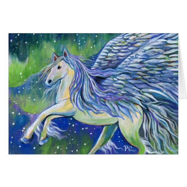 Pegasus im Nordlicht (Vorderseite (Horizontal))