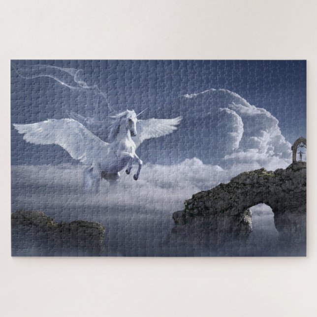 Pegasus in den Wolken (Horizontal)