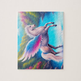 Pegasus & Lake Jigsaw Puzzle
