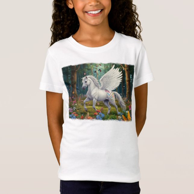 Pegasus Mare im Springtime T-Shirt (Vorderseite)