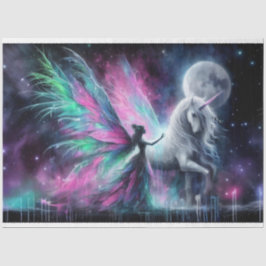 Pegasus Moon Fairy Tissue Paper Seidenpapier