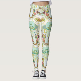 Pegasus-Mythomorphose mit Medusa und Chimära Leggings