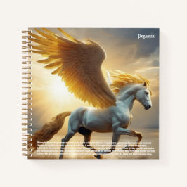 Pegasus Notizbuch