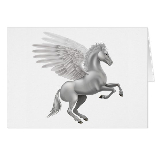 Pegasus-Pferd Karte