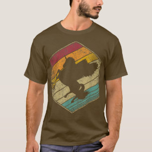 Pegasus Pferde Einhorn Bücher Magie Lesen Retro Gi T-Shirt