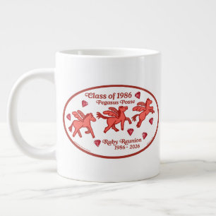 Pegasus Posse Ruby Wiedervereinigung Jumbo-Tasse