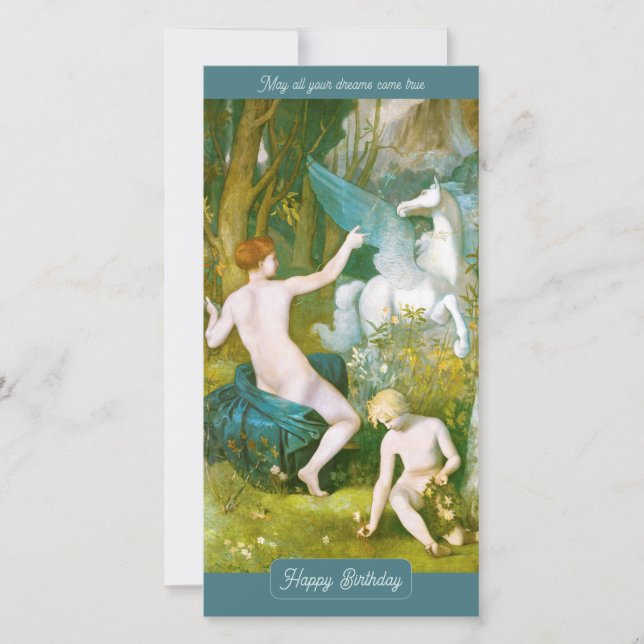 Pegasus Puvis de Chavannes CC0549 Card (Vorderseite)