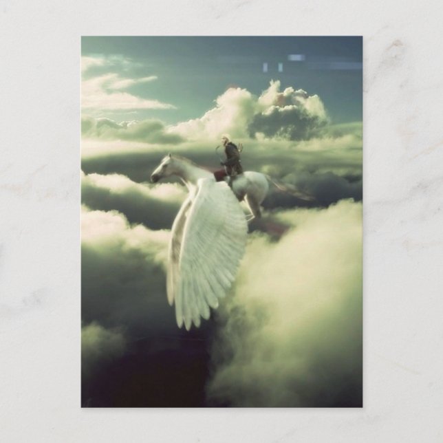 Pegasus Rider - CDO Postkarte (Vorderseite)