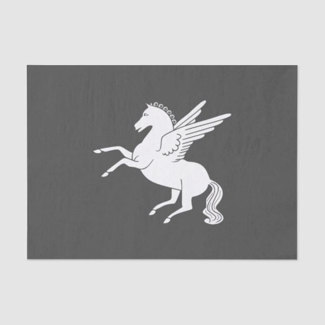 Pegasus Seidenpapier (Vorderseite)