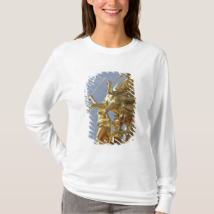 Pegasus-Statue an der Pont Alexander III Brücke T-Shirt