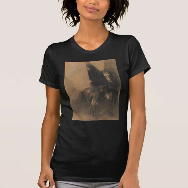 Pegasus und Bellerophon T-Shirt (Vorderseite)