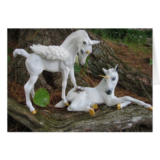 Pegasus & Unicorn Foals (Vorderseite (Horizontal))