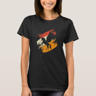 Pegasus Unicorns Pferde Retro Pegasos Girls Childr T-Shirt