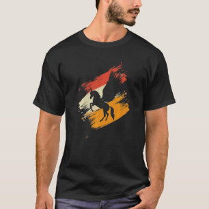 Pegasus Unicorns Pferde Retro Pegasos Girls Childr T-Shirt