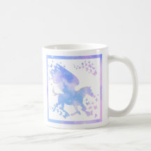 Pegasus Wolken Tasse