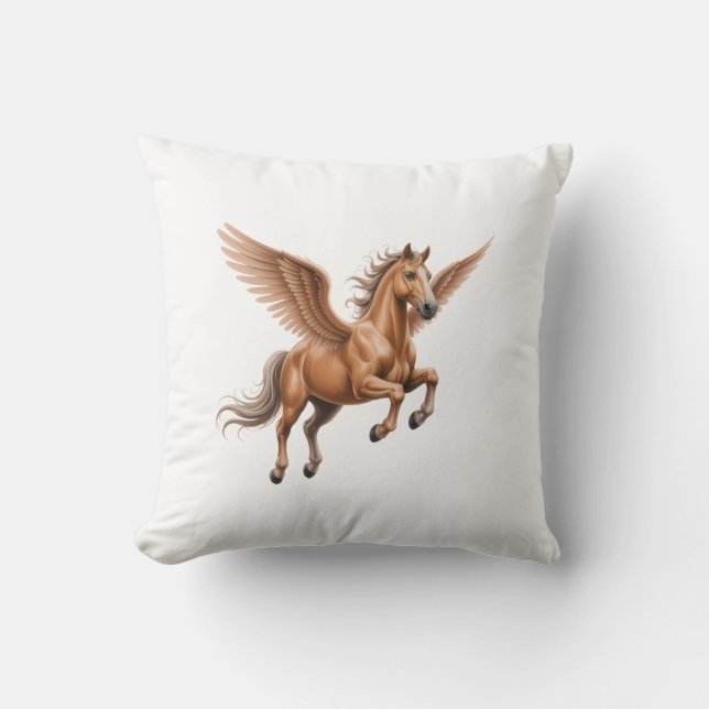 Pegasus-Wurfkissen Kissen (Vorderseite)