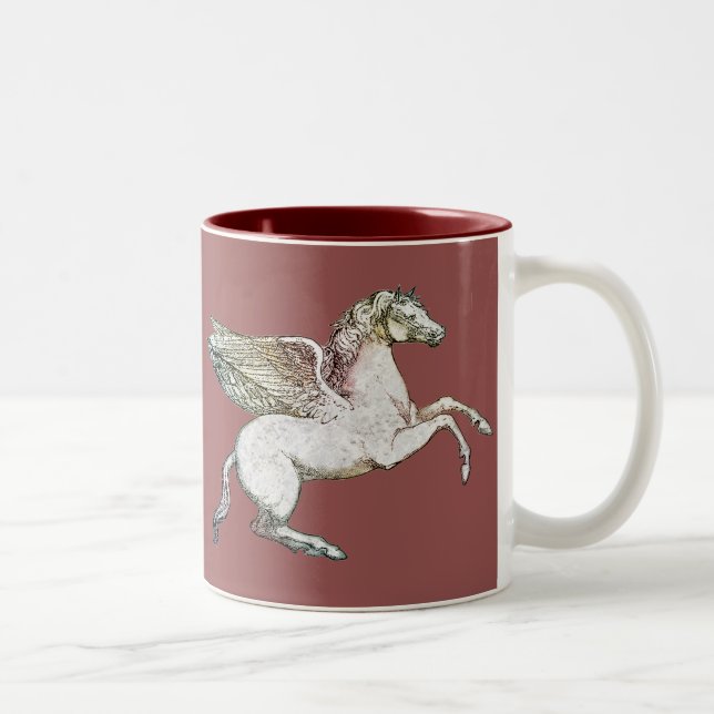 Pegasus Zweifarbige Tasse (Rechts)