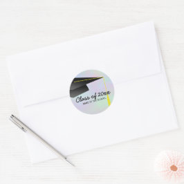Pegatina personalizado - Graduación Runder Aufkleber