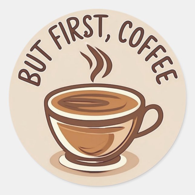 Pegatina Runder Aufkleber (Vorderseite)