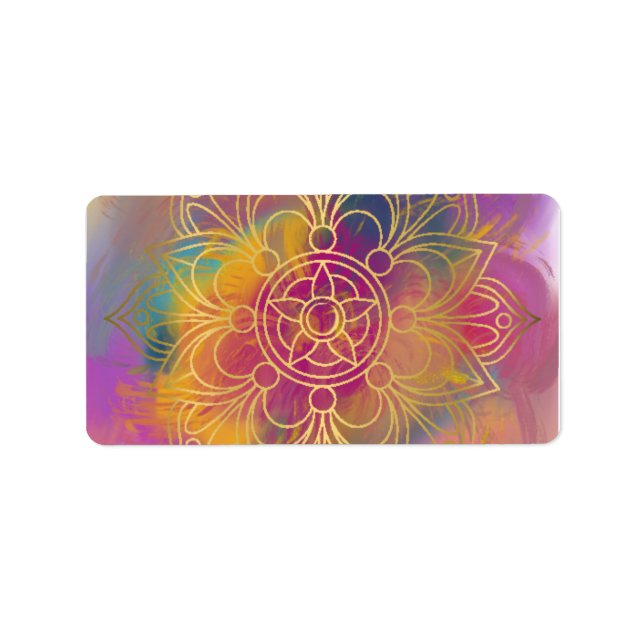 Pegatinas atrapasueños  adressaufkleber (Vorne)